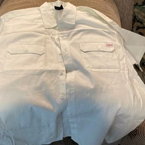 White Dickies shirt